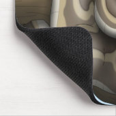 休息のヘビのマウスマット マウスパッド (コーナー)