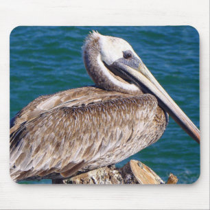 休息のペリカンのマウスパッド マウスパッド