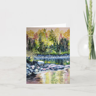 休息のメッセージカード カード