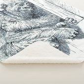 休息の日 – Young Ape Gorilla Branet シェルパブランケット (3/4)