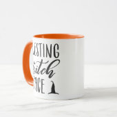 休息の魔法使いの顔 マグカップ (正面左)