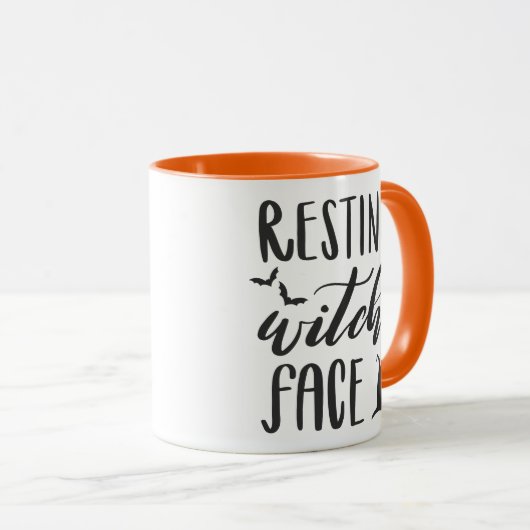 休息の魔法使いの顔 マグカップ (正面右)