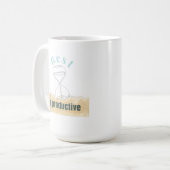 休息は生産的 – Mental Health認識度Minim コーヒーマグカップ (正面左)