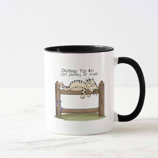 休息をたっぷり取る – Ringer Mug マグカップ (右)