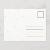 休息ウィッチ顔ファッショナブルヴィンテージ女性 ポストカード (裏面)