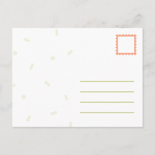 休息ウィッチ顔ファッショナブルヴィンテージ女性 ポストカード (裏面)