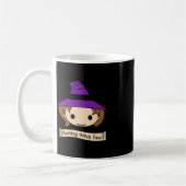 休息ウィッチ顔衣装ハロウィーン コーヒーマグカップ (左)