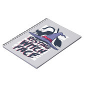 休息ウィッチ顔 ノートブック (左側)