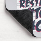 休息ウィッチ顔 マウスパッド (コーナー)