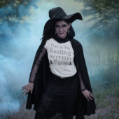 休息ウィッチ顔 Tシャツ