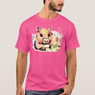 休息ウォンバット漫画 Tシャツ