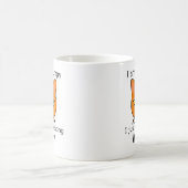 休息ヒス顔オレンジキャット – Benefits PACR コーヒーマグカップ (中央)