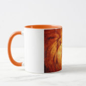 休息ライオン（Abbott Handerson Thayer著） マグカップ (左)