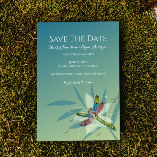 休息中のトンボのSave The Dateのお知らせ セーブザデート