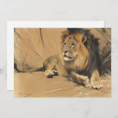 休息中のライオン | ウィルヘルムクハルト (正面/裏面)