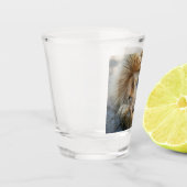 休息中のライオン ショットグラス (左)