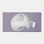 休息中の猫–3 デスクマット (キーボード&マウス)