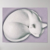 休息中の猫II ポスター (正面)