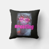 休息中の雰囲気 クッション (裏面)