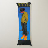 休息中の雰囲気、ブルーで。 ボディピロー (正面縦)