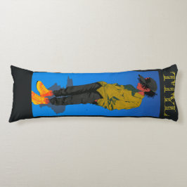 休息中の雰囲気、ブルーで。 ボディピロー