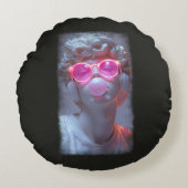 休息中の雰囲気 ラウンドクッション (正面)