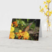 「休息中」イースターカード カード (黄色い花)