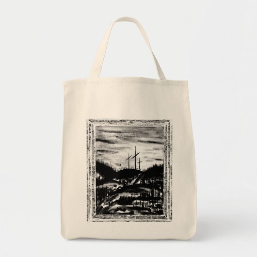 休息十字架 トートバッグ (正面)