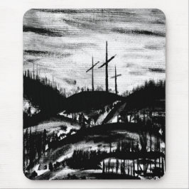 休息十字架 マウスパッド