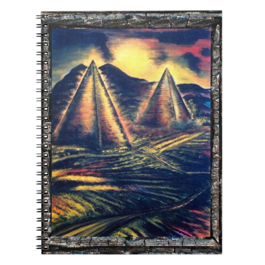 休息場所、ピラミッド ノートブック (正面)