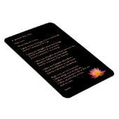 休息祈りの言葉、スピリチュアル冷蔵庫用マグネット マグネット (右側)