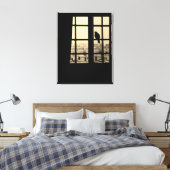 休息鳩 キャンバスプリント (インサイチュ (寝室))