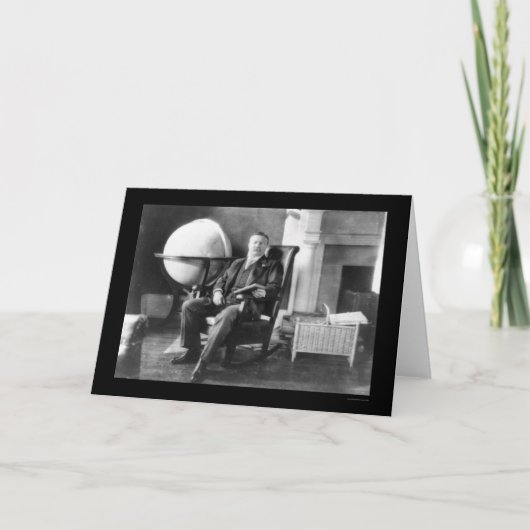 休息1908年のTeddy Roosevelt カード (正面)