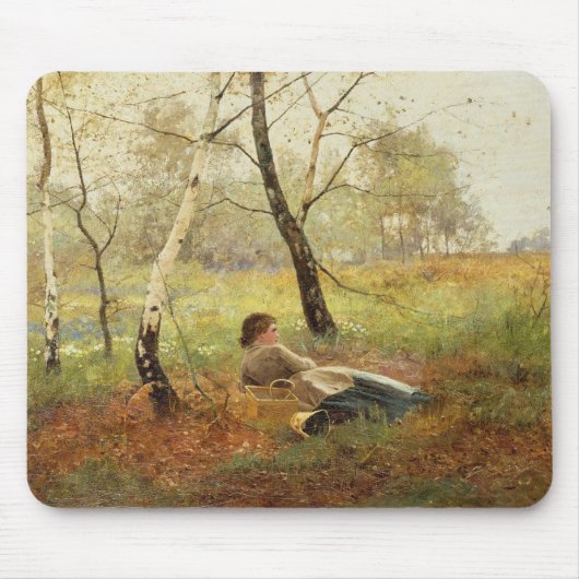 休息 マウスパッド (正面)