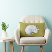 休息II腰枕の猫 ランバークッション (椅子)