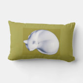 休息II腰枕の猫 ランバークッション (裏面)