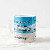 休憩が必要だ コーヒーマグカップ (正面左)