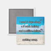 休憩が必要だ マグネット (正面/裏面)