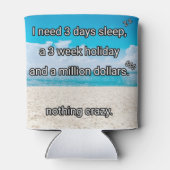 休憩が必要だ 缶クーラー (裏面)