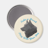 休憩する マグネット (正面/裏面)