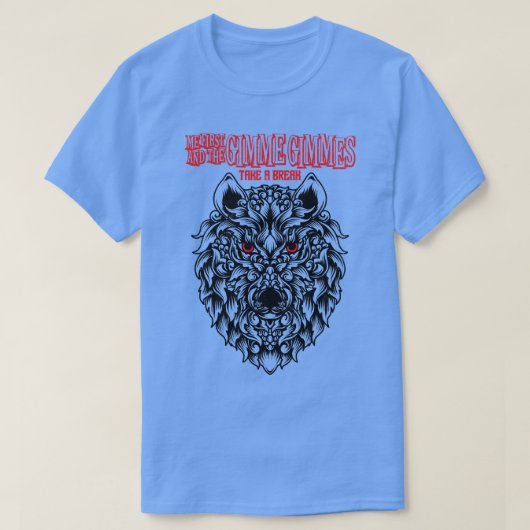 休憩する Tシャツ (デザイン正面)