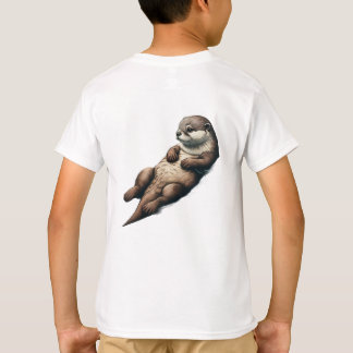 休憩とくつろぎ:移動のオッター Tシャツ