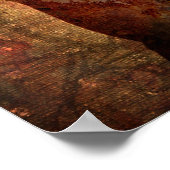 休憩の場所（ヴァイオリンアートポスター） ポスター (角)