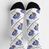 休憩を取って灰白質脳を活性化させる ソックス (上部)