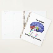 休憩を取って灰白質脳を活性化させる プランナー手帳 (ディスプレー)