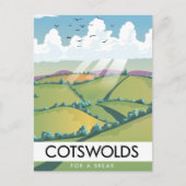 休憩を取る。 ポストカード (正面)