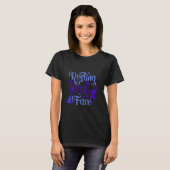 休憩ウィッチ顔面白いハロウィーンの衣装 Tシャツ (正面フル)