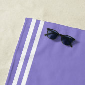 休憩ビーチ顔"唇"ラベンダービーチタオル ビーチタオル (インサイチュ)