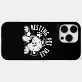 休憩ピット顔おもしろい犬ピットブルミーム Case-Mate iPhoneケース (裏面 (横))