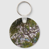 休憩中のオーストラリアのコカトオ、キーリング キーホルダー (裏面)